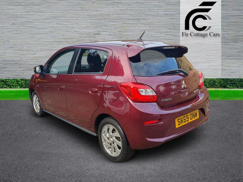 Mitsubishi Mirage Hatchback 1.2 3 Euro 6 Ss 201969 Purple #3