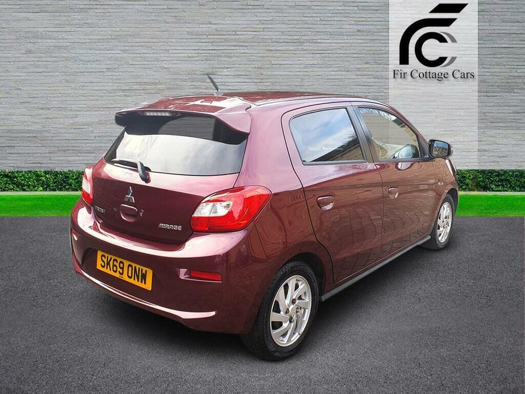Mitsubishi Mirage Hatchback 1.2 3 Euro 6 Ss 201969 Purple #5