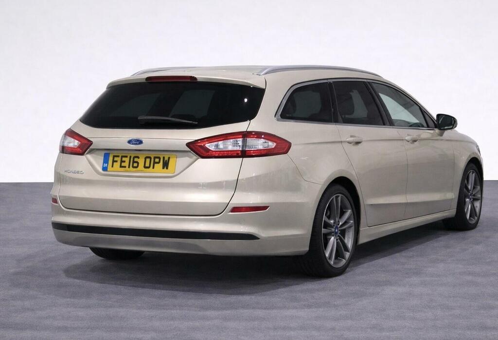 Ford Mondeo Estate 2.0 Tdci Titanium Powershift Euro 6 Ss 5 FE16OPW Silver #5