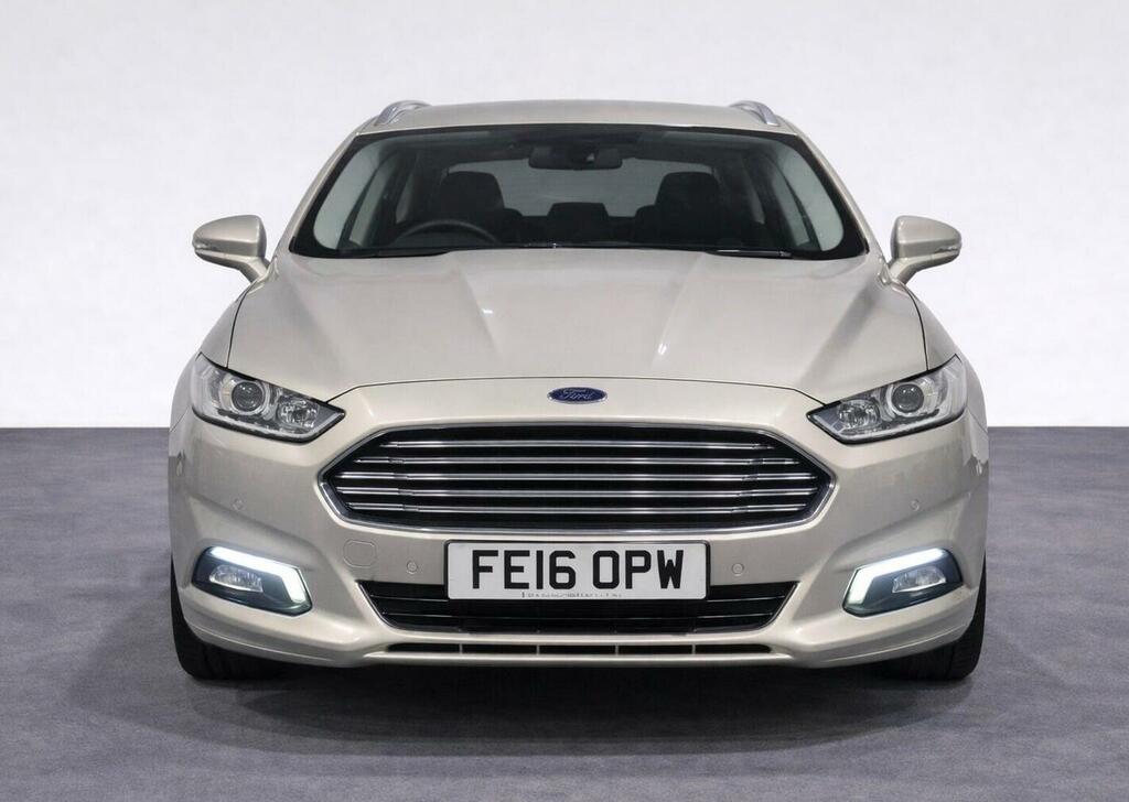 Ford Mondeo Estate 2.0 Tdci Titanium Powershift Euro 6 Ss 5 FE16OPW Silver #2