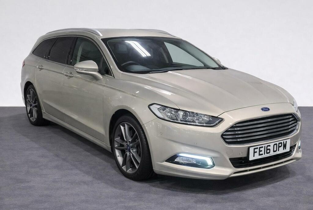 Ford Mondeo Estate 2.0 Tdci Titanium Powershift Euro 6 Ss 5 Silver