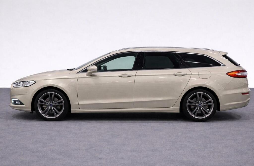 Ford Mondeo Estate 2.0 Tdci Titanium Powershift Euro 6 Ss 5 FE16OPW Silver #6