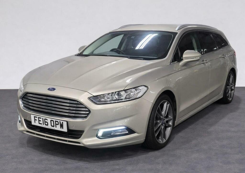 Ford Mondeo Estate 2.0 Tdci Titanium Powershift Euro 6 Ss 5 FE16OPW Silver #3