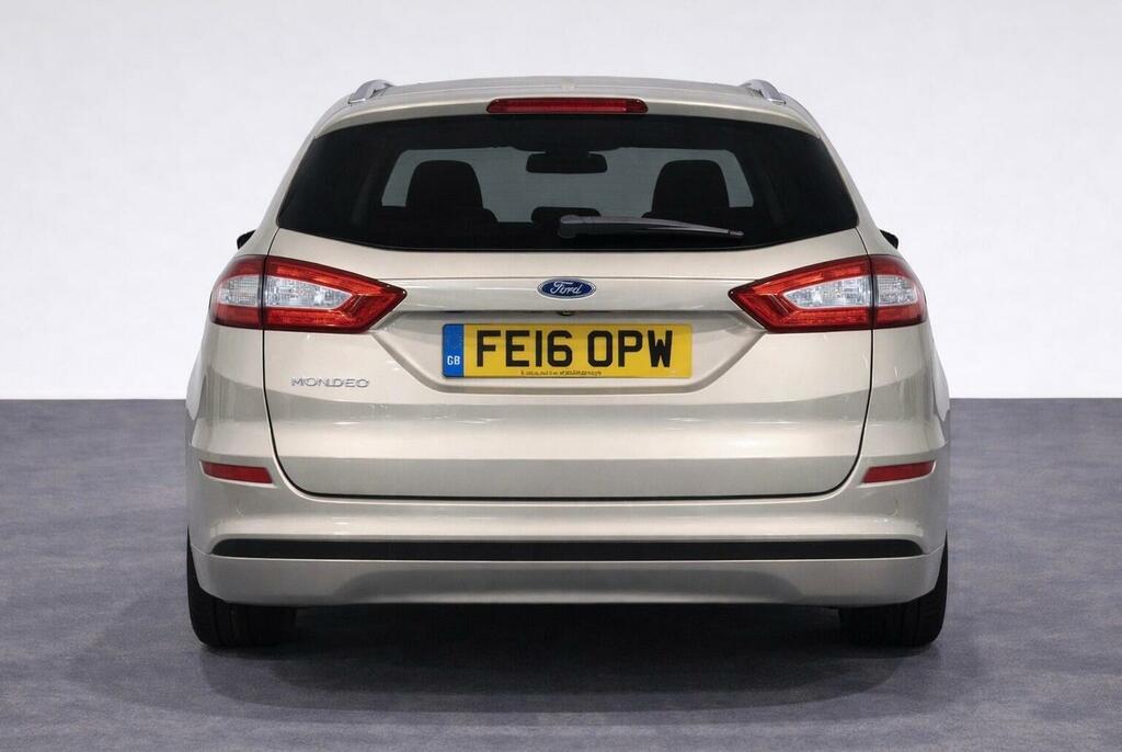 Ford Mondeo Estate 2.0 Tdci Titanium Powershift Euro 6 Ss 5 FE16OPW Silver #4