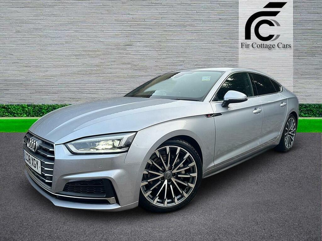 Audi A5 Hatchback 2.0 Tdi Ultra S Line Sportback S Tronic Silver #4