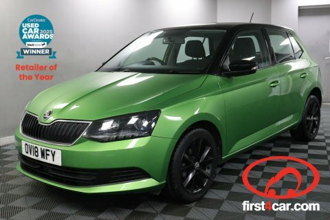 Skoda Fabia 2018 18 Colour OV18WFY Green #6