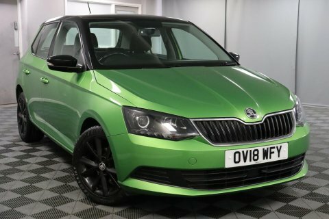 Skoda Fabia 2018 18 Colour OV18WFY Green #3