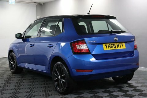 Skoda Fabia 2018 68 Colour YH68MTY Blue #4