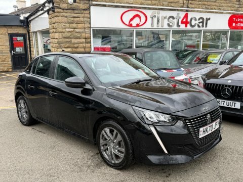 Peugeot 208 2021 70 Puretech Black