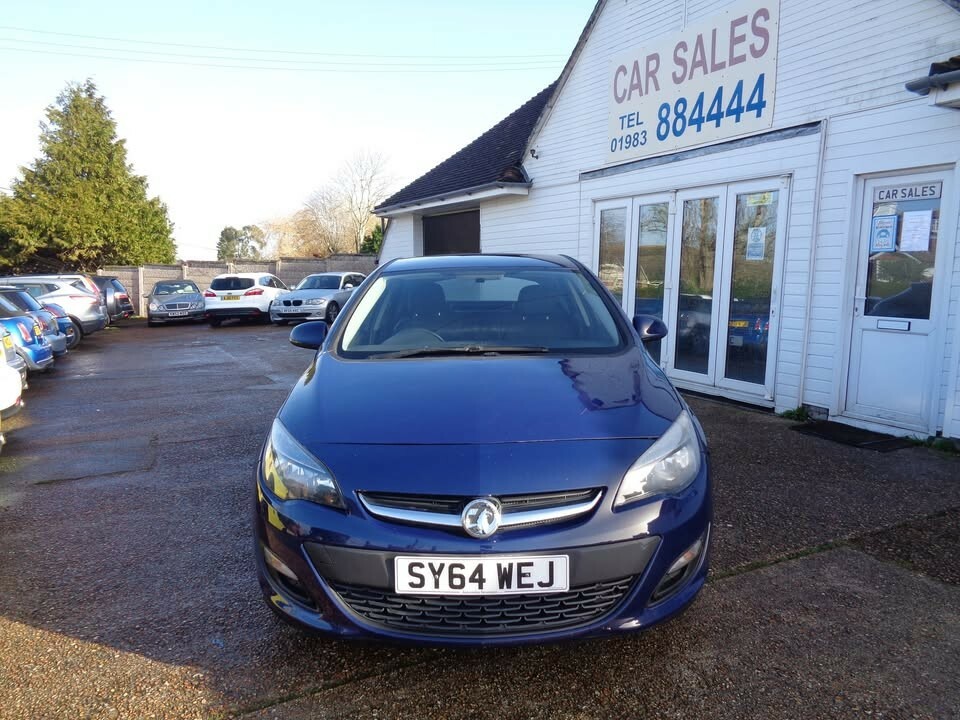 Vauxhall Astra Hatchback 1.4 16V Excite 2014 SY64WEJ Blue #5