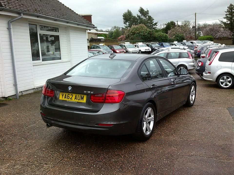 BMW 3 Series Saloon 2.0 318D Se Saloon 2013 YA62AUM Brown #2