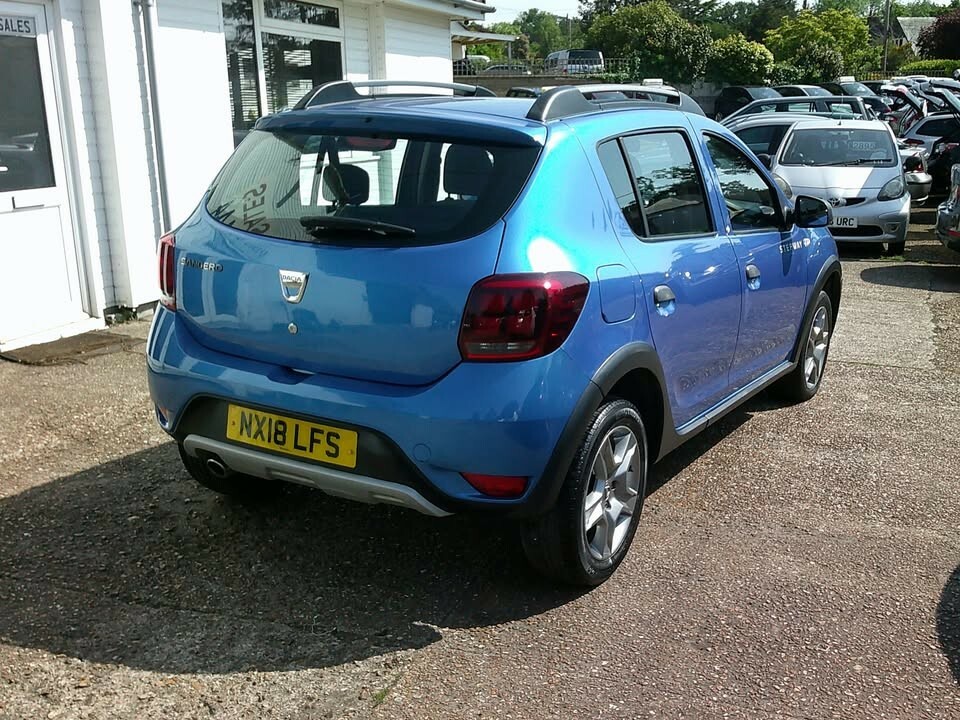 Dacia Sandero Stepway Hatchback 1.5 Stepway Ambiance Dci 90 2018 NX18LFS Blue #2
