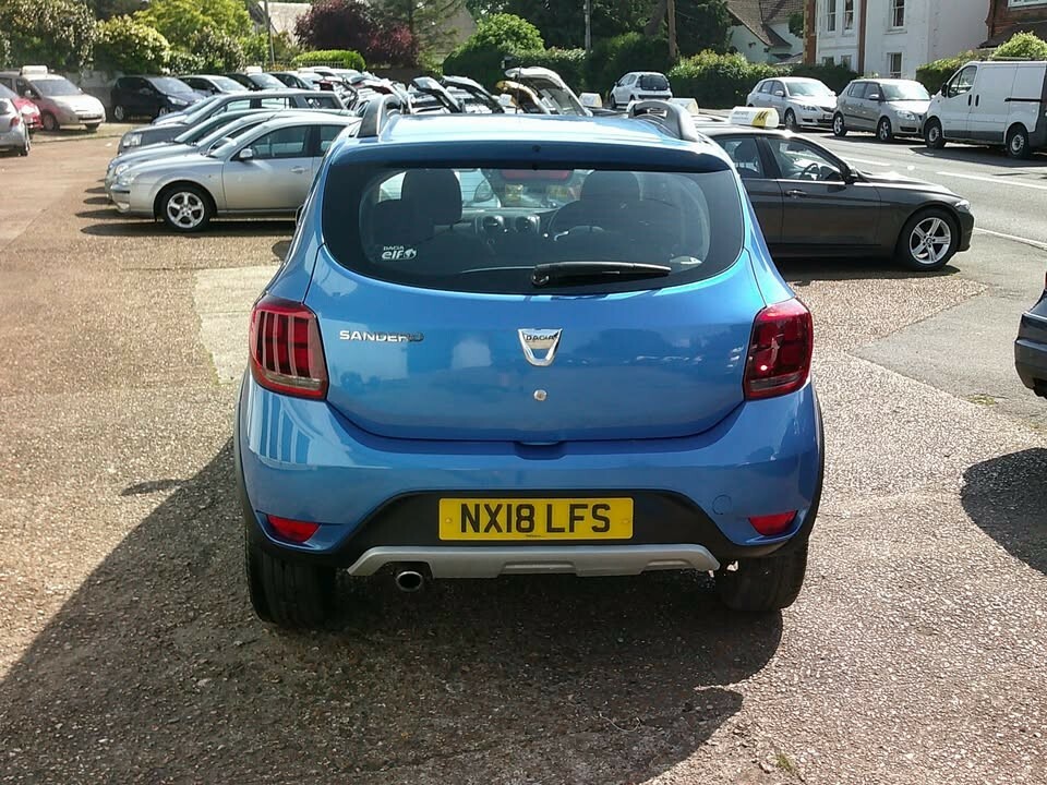 Dacia Sandero Stepway Hatchback 1.5 Stepway Ambiance Dci 90 2018 NX18LFS Blue #3