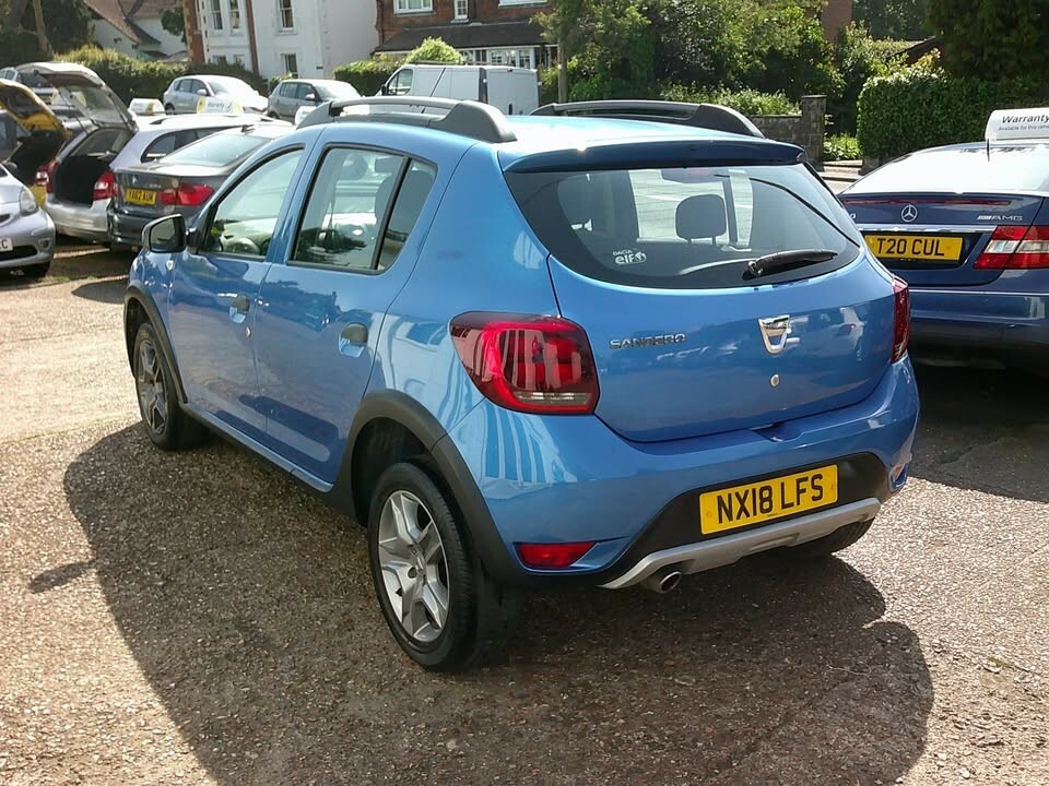 Dacia Sandero Stepway Hatchback 1.5 Stepway Ambiance Dci 90 2018 NX18LFS Blue #4