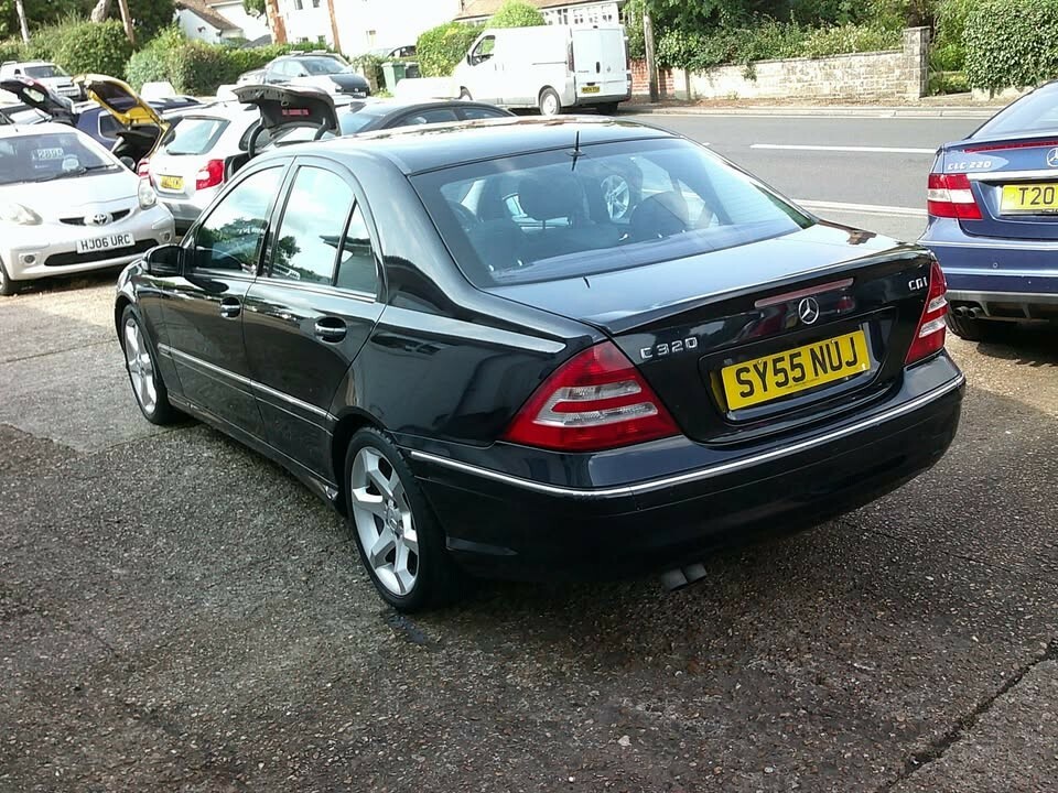 Mercedes-Benz C Class Saloon 3.0 C320 Cdi Sport Edition 2005 Black #3