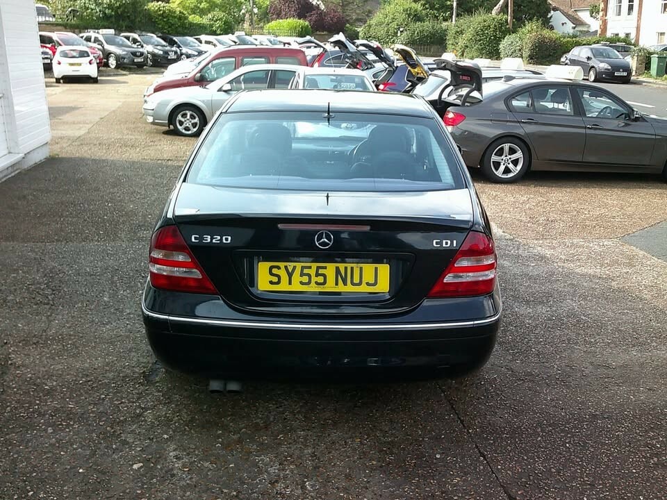Mercedes-Benz C Class Saloon 3.0 C320 Cdi Sport Edition 2005 Black #2