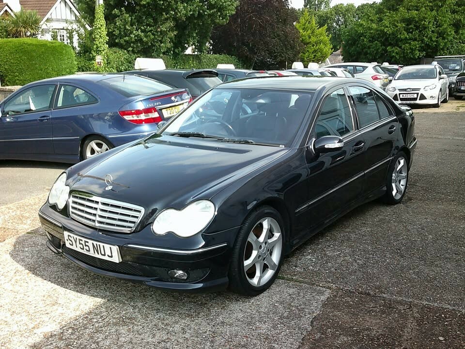 Mercedes-Benz C Class Saloon 3.0 C320 Cdi Sport Edition 2005 Black #4