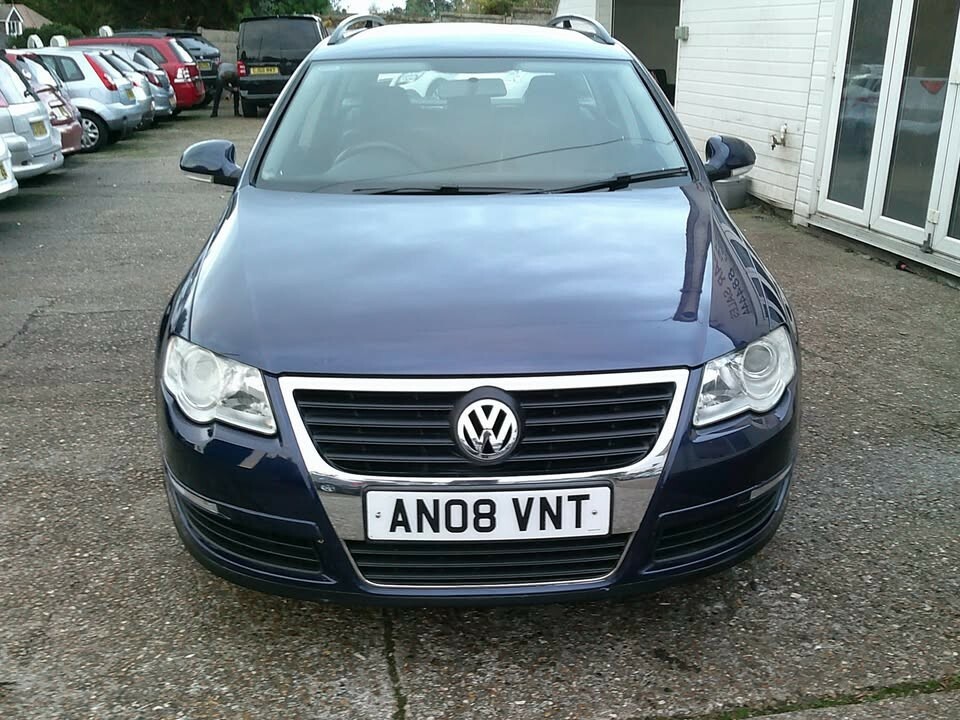 Volkswagen Passat Estate 2.0 Tdi Highline 2008 Blue #5