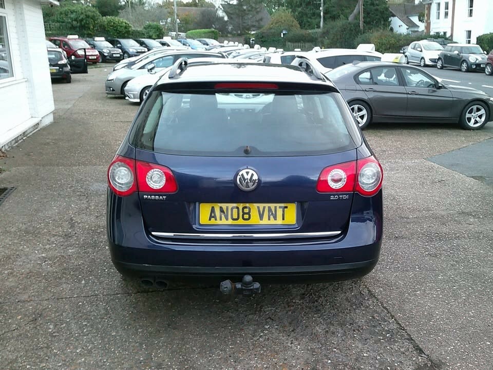 Volkswagen Passat Estate 2.0 Tdi Highline 2008 Blue #2