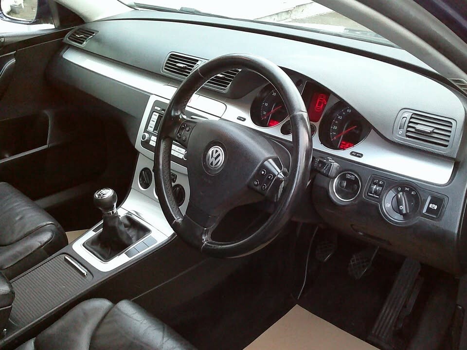 Volkswagen Passat Estate 2.0 Tdi Highline 2008 Blue #6
