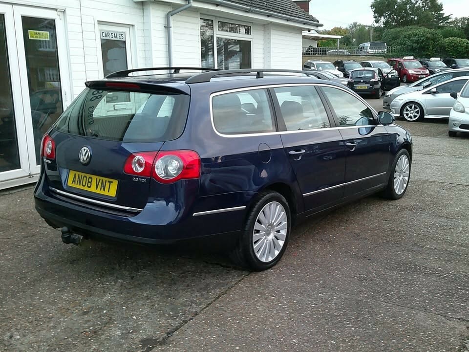 Volkswagen Passat Estate 2.0 Tdi Highline 2008 Blue