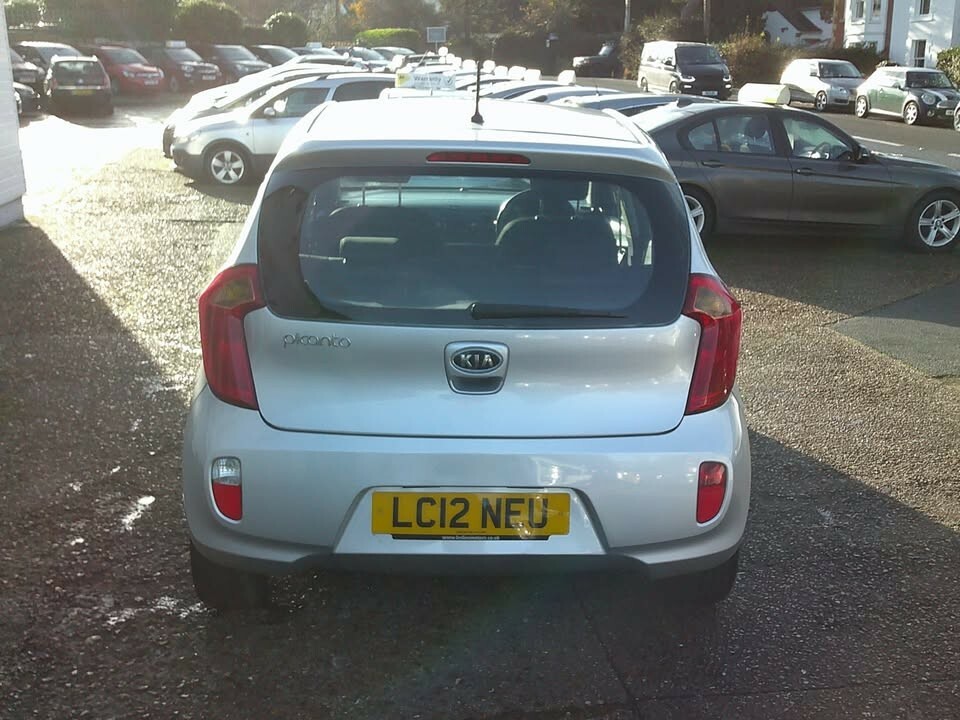 Kia Picanto Hatchback 1.0 1 2012 LC12NEU Silver #3