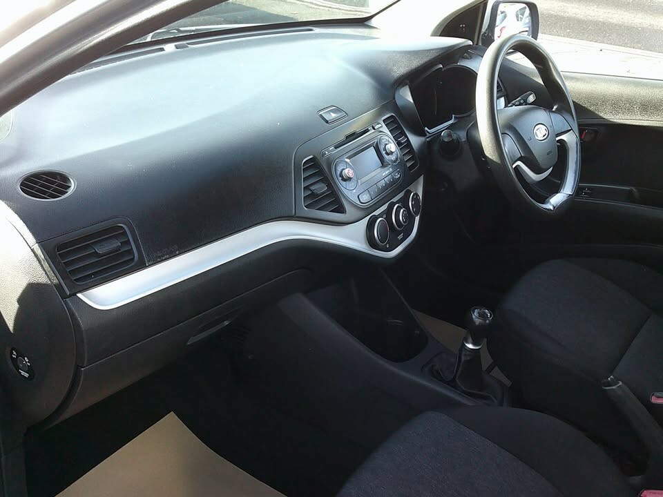 Kia Picanto Hatchback 1.0 1 2012 LC12NEU Silver #6