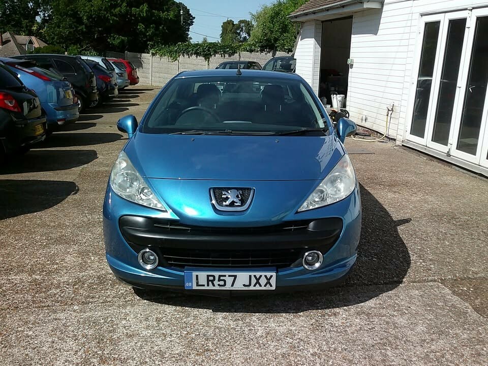 Peugeot 207 CC Convertible 1.6 16V Sport 2007 Blue #5
