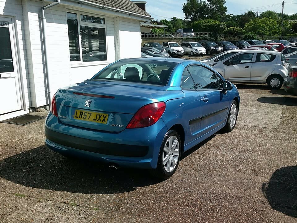 Peugeot 207 CC Convertible 1.6 16V Sport 2007 Blue