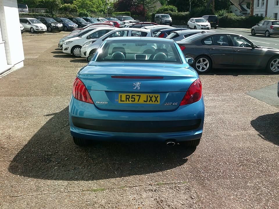 Peugeot 207 CC Convertible 1.6 16V Sport 2007 Blue #2