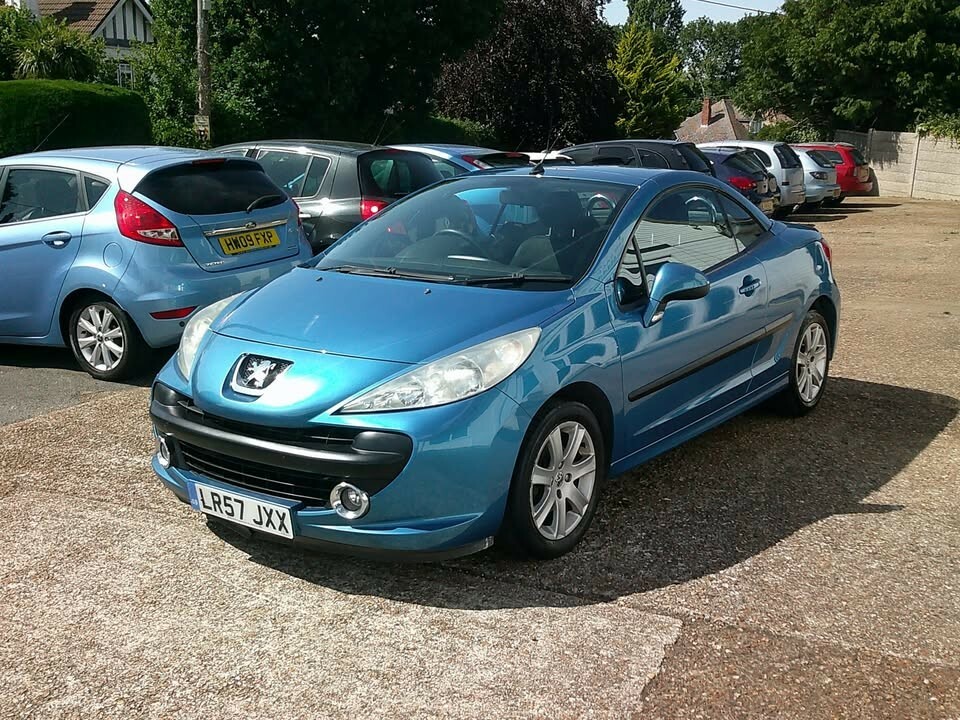 Peugeot 207 CC Convertible 1.6 16V Sport 2007 Blue #4