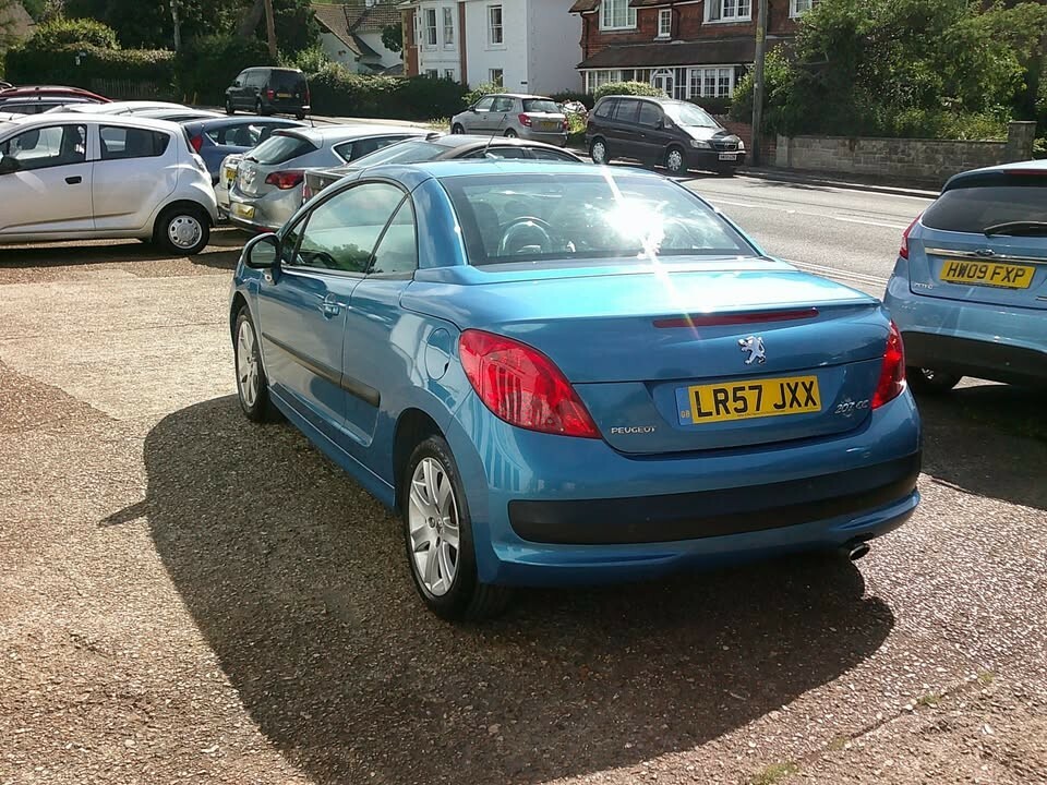 Peugeot 207 CC Convertible 1.6 16V Sport 2007 Blue #3