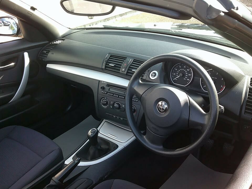 BMW 1 Series Convertible 2.0 118D Es Convertible 2009 WJ59CFF Black #5