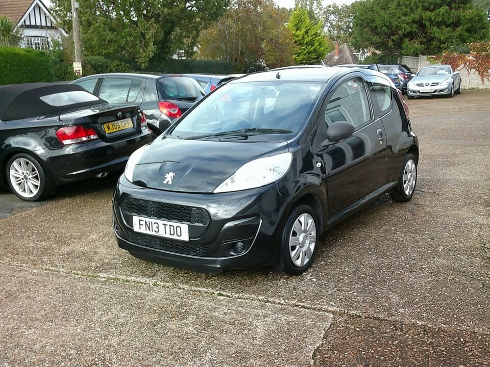 Peugeot 107 Hatchback 1.0 12V Access 2013 FN13TDO Black #3