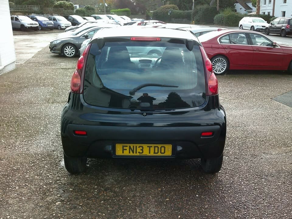 Peugeot 107 Hatchback 1.0 12V Access 2013 FN13TDO Black #2