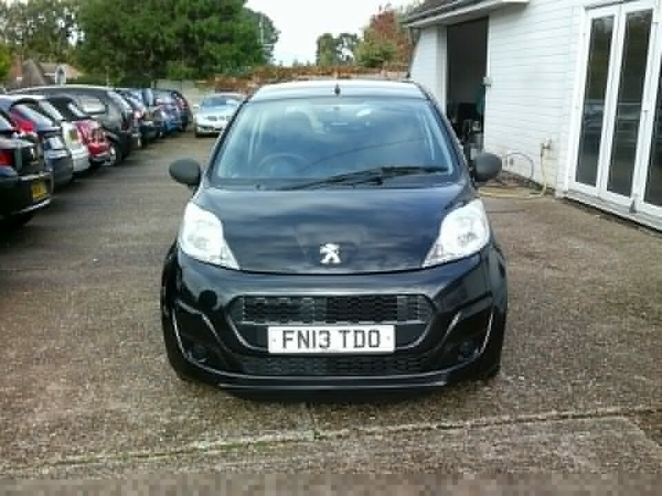 Peugeot 107 Hatchback 1.0 12V Access 2013 FN13TDO Black #4