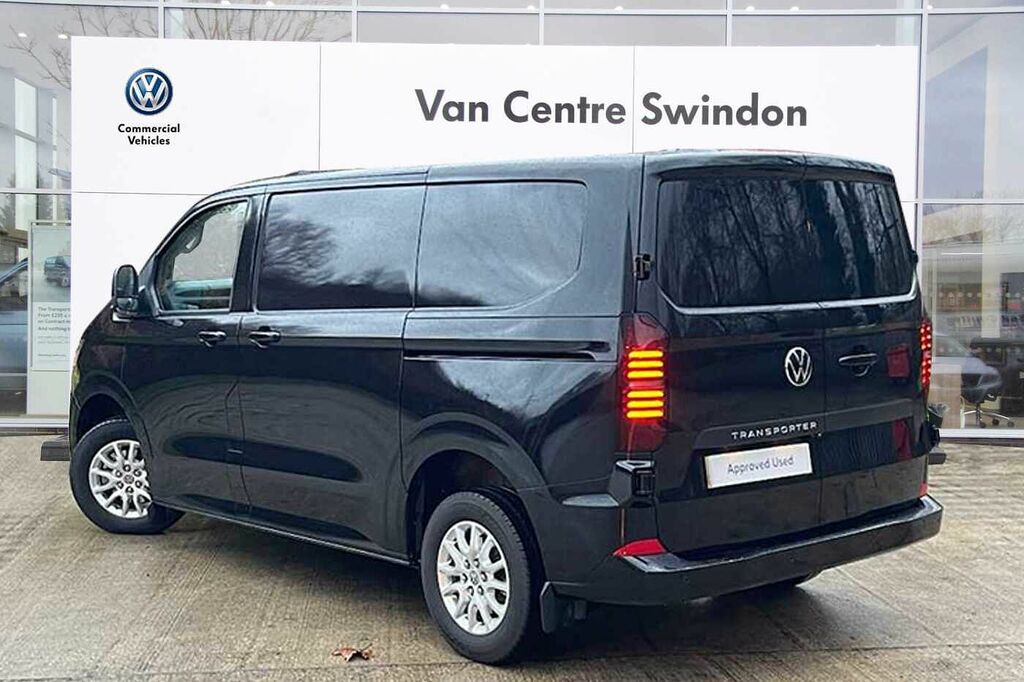 Volkswagen Transporter 2.0 Tdi 150 Commerce Pro Van RV75ZXE Black #3