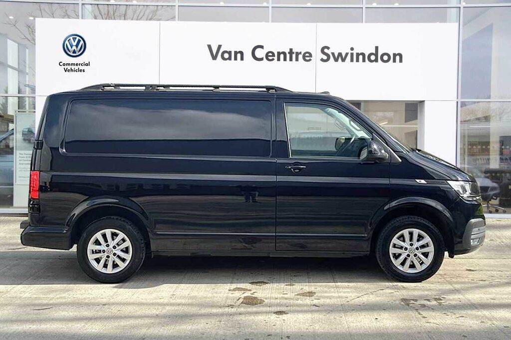 Volkswagen Transporter 2.0 Tdi 110 Highline Van VA72AOE Black #4