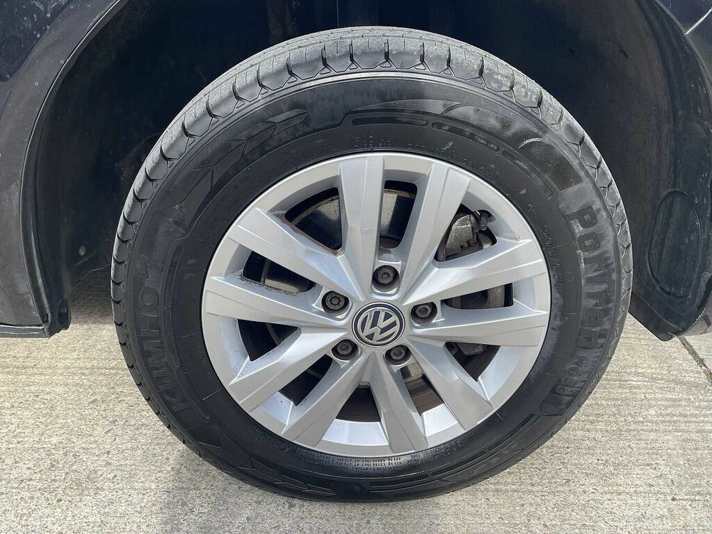 Volkswagen Transporter 2.0 Tdi 110 Highline Van VA72AOE Black #5
