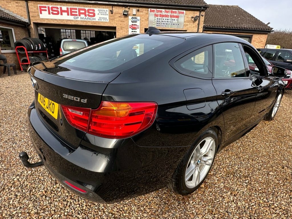BMW 3 Series Gran Turismo 2L M Sport AU16JKO Black #3