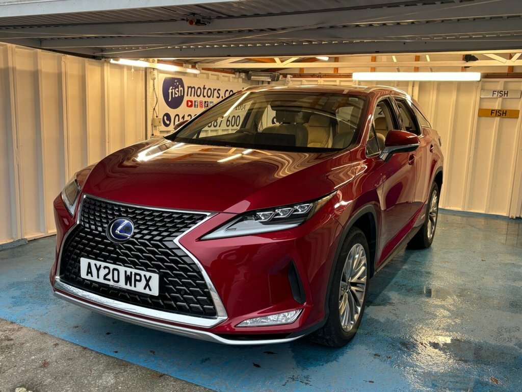 Lexus RX 3.5L Takumi Red