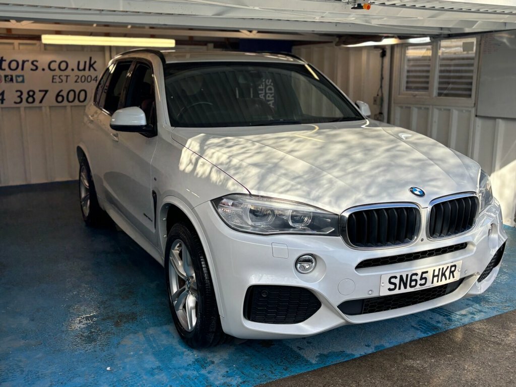BMW X5 3L M Sport SN65HKR White #4