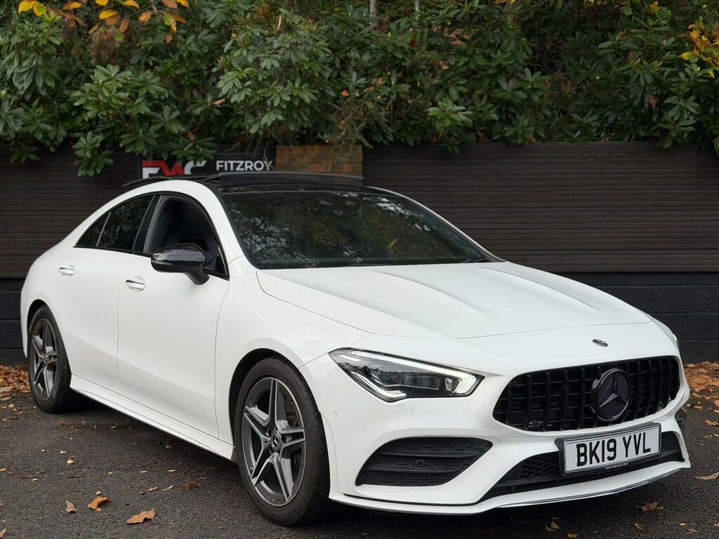 Mercedes-Benz CLA Class 2.0 Cla220 Amg Line Premium Plus Coupe 7G-dct Eu BK19YVL White #5