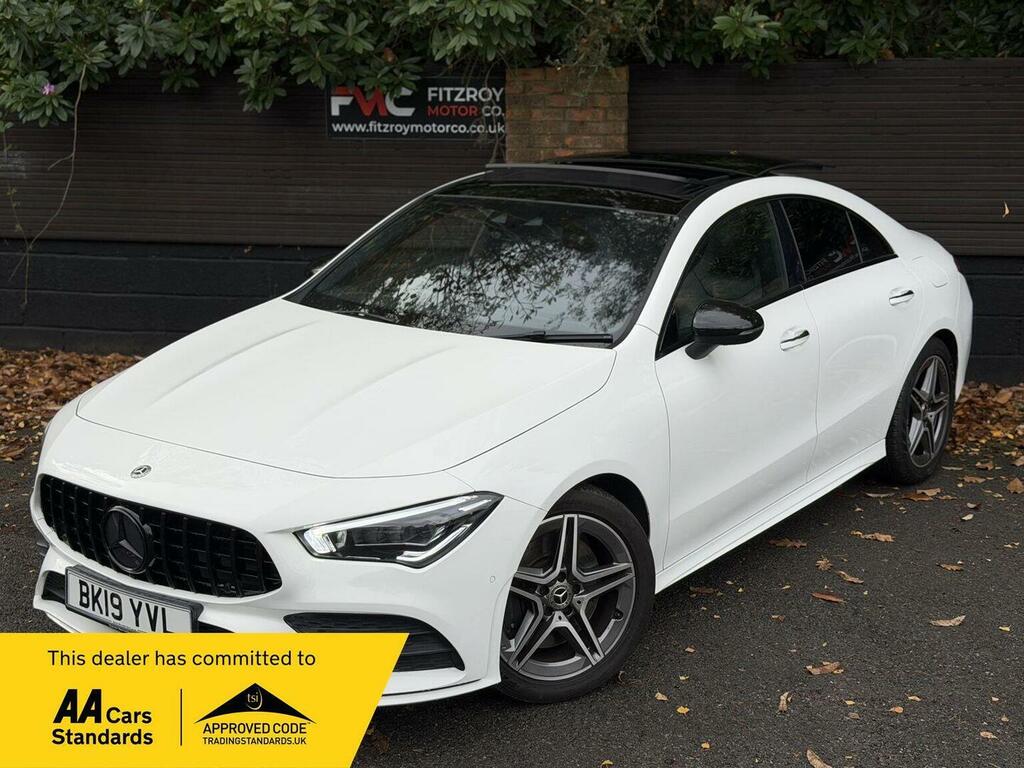 Mercedes-Benz CLA Class 2.0 Cla220 Amg Line Premium Plus Coupe 7G-dct Eu White