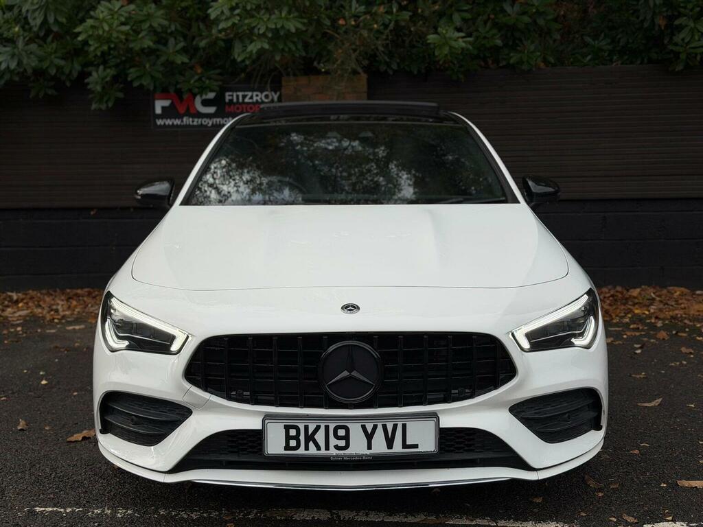 Mercedes-Benz CLA Class 2.0 Cla220 Amg Line Premium Plus Coupe 7G-dct Eu BK19YVL White #4