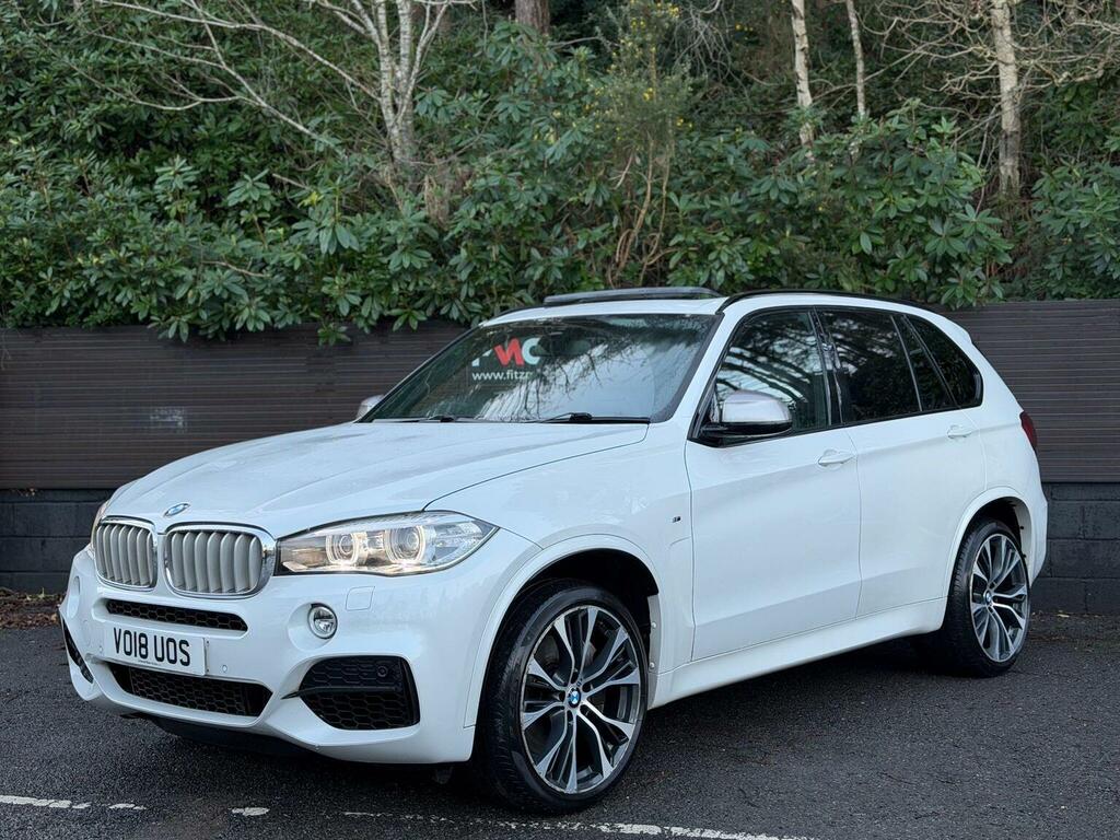 BMW X5 3.0 M50d Xdrive Euro 6 Ss VO18UOS White #4