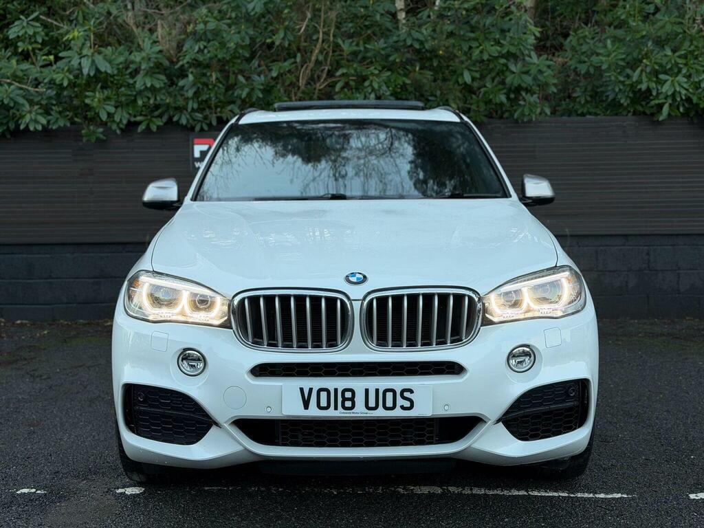 BMW X5 3.0 M50d Xdrive Euro 6 Ss VO18UOS White #3