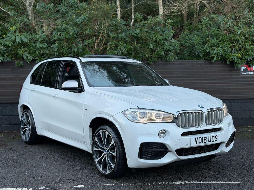 BMW X5 3.0 M50d Xdrive Euro 6 Ss VO18UOS White #2