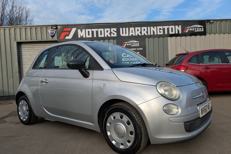 Fiat 500 Hatchback WV60WEJ Silver