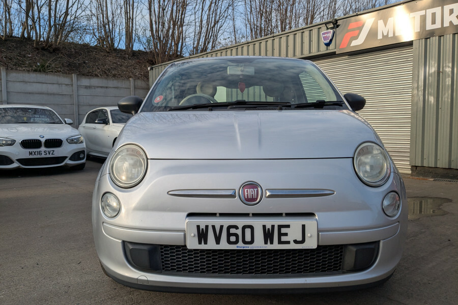 Fiat 500 Hatchback WV60WEJ Silver #3